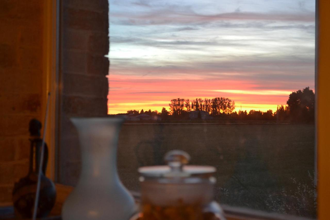 Chambres d hôtes de charme dans Mas La Souvine du 17ème, chambres climatisées Bédarrides Esterno foto